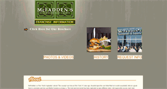 Desktop Screenshot of mcfaddensfranchise.com